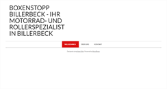 Desktop Screenshot of boxenstopp-billerbeck.de