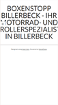 Mobile Screenshot of boxenstopp-billerbeck.de